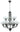 Houston 9 Light Pendant - Chrome - Lighting Superstore