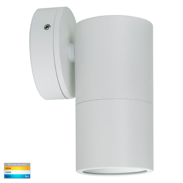 HV1137GU10T Tivah Single Fixed Wall Pillar Light White