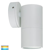 Tivah Single Fixed Wall Pillar Light White with 9in1 CCT GU10