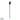 Pointe 1Lt Adjust 476mm Spike Spotlight - 5w MR16 Tri 316 Stainless Steel Poly Powder Coated Black