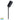Tivah Single 12v Adjustable Spike Spotlight 316 Stainless Steel Black with 5w CCT MR16