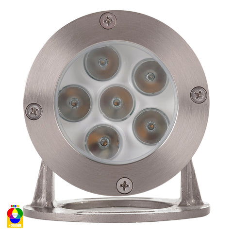 Onder Submersible Pond Light IP68 5w RGBW Built-in LED 316 Stainless Steel