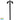 Tivah 12v Double Adjustable Black Bollard- 900mm with 5w CCT MR16