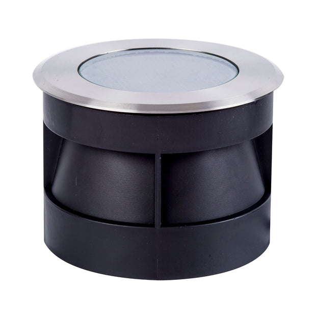 Split In-ground Up light Round 150mm 316 Stainless Steel 5w Built-in Tri colour 12v