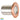 Ollo Recessed Round Wall/Step Light Copper Face 5w MR16 TRI 12v