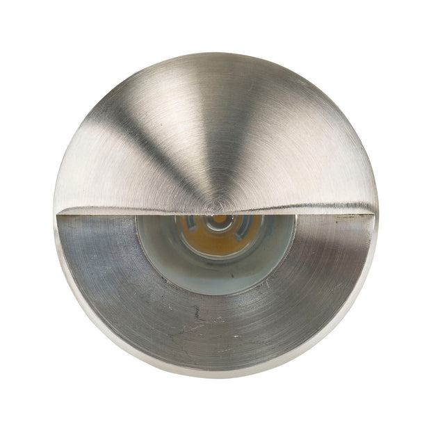 HV2891W-SS316 Mini Ollo 1w 3000K 12v Recessed Step Light with Eyelid 316 Stainless Steel