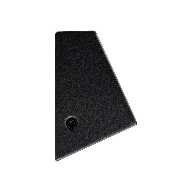 Taper Square Mini Wall Wedge Poly Powder Coated Black 5500k 1.5w G4 Bi pin