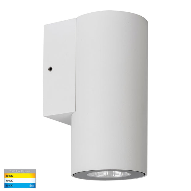 Aries 6W CCT LED Fixed Down Wall Light White