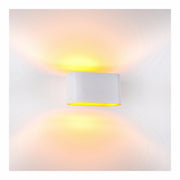 HV8028 Concept White and Gold LED Wall Light - Lighting Superstore