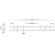 PVC Channel to Suit HV9791 HaviFlex Per Meter