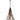 Khaleesi 3 Light Pendant Dark Red Wood - Lighting Superstore