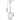 Lanterna Square Pendant Light Timber and White
