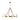 GL RL 8L chandelier, Polished Nickel