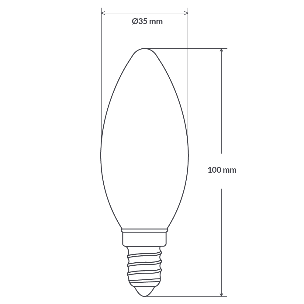 E12 halogen store bulb