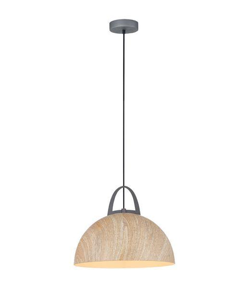 Legna Pendant Light Natural Oak - Dome - Lighting Superstore