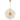 Lerida 12lt Round Pendant Gold
