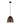 Ligna Pendant Light Walnut - Oblong - Lighting Superstore
