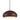 Ligna Pendant Light Walnut - Dome - Lighting Superstore