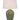 Madrid Ceramic Table Lamp Green/White