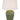Madrid Ceramic Table Lamp Green/White