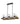 Meti 6 Light Pendant Chestnut Wood and Glass - Lighting Superstore
