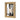 Meti Wall Light Chestnut Wood and Glass - Lighting Superstore
