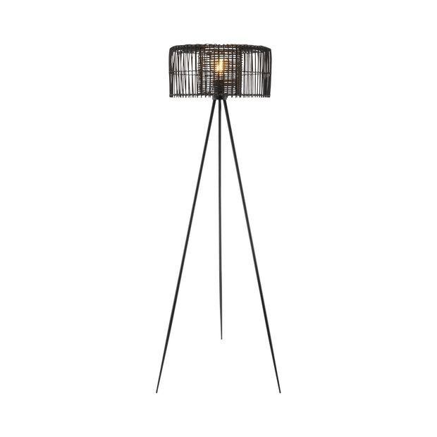 Finley Rattan Double Walled Floor Lamp