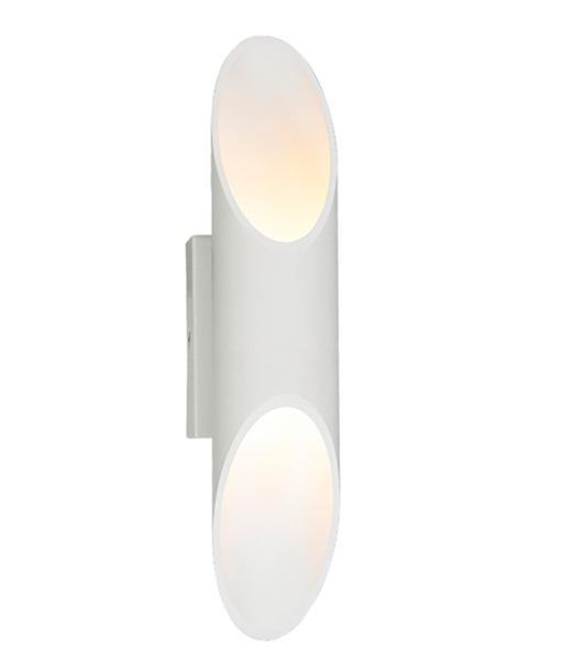 Milan LED Wall Light White 3000k - Lighting Superstore