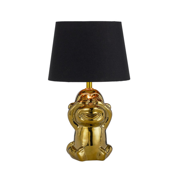Misaru Gold/ Black Table Lamp