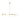 Preston 7lt Brass and Opal Glass Bar Pendant