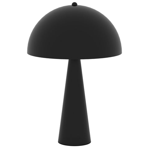 Cremini Matte Black Retro Metal E27 Table Lamp