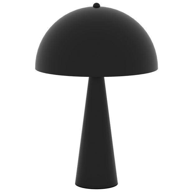 Cremini Matte Black Retro Metal E27 Table Lamp