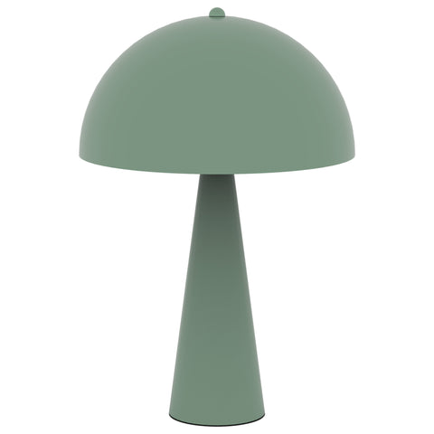 Cremini Matte Green Retro Metal E27 Table Lamp