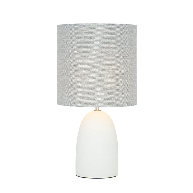 Mentone Grey Table Lamp Small