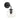 Sylvia Black Clear Glass Sphere Wall Light