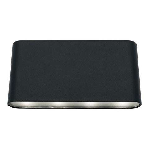 Sasha II CCT LED Up Down Wall Light Black