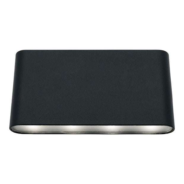 Sasha II CCT LED Up Down Wall Light Black