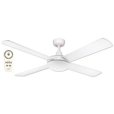 Lifestyle 52 DC Ceiling Fan White With LED Light