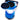 Portable LED Lantern - Blue with USB - SOLAR