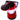 Portable LED Lantern - Red with USB - SOLAR