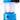 Portable LED Lantern - Blue with USB - SOLAR
