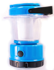 Portable LED Lantern - Blue with USB - SOLAR