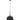 Nordic Pendant Light Oak and Black - Small - Lighting Superstore