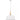 Nordic Pendant Light Oak and White - Medium - Lighting Superstore