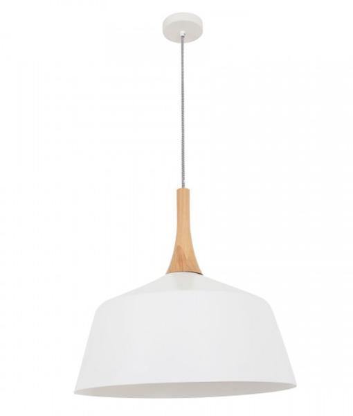 Nordic Pendant Light Oak and White - Large - Lighting Superstore