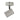 Baril GU10 1lt Spotlight with Switch Matt White