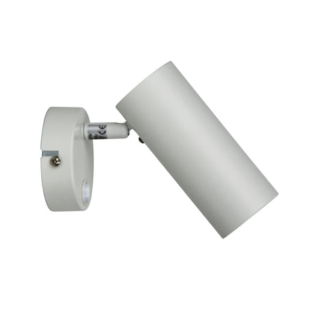 Ultra 1lt Switched Wall Light White