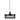 Chester 36 Single Mesh Pendant Black Black