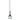 Decant 1 Single Pendant Clear Glass Clear