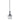 Decant 3 Single Pendant Clear Glass Clear